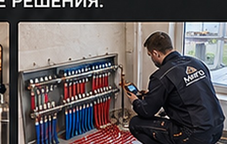 Проверка коллектора тёплого пола